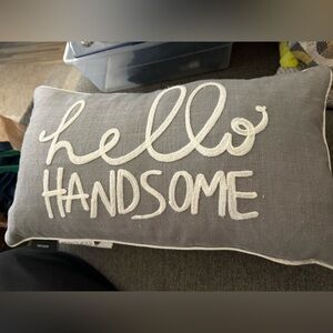 Decorative Pillow down filled  ENVOGUE Embroidered Zip T24